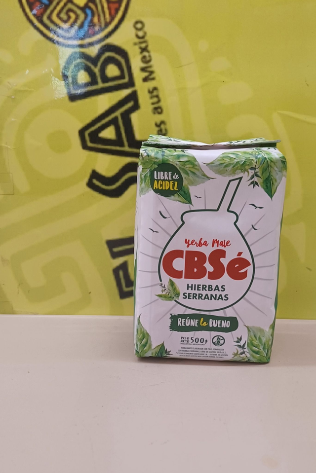 Yerba Mate CBSé Hierbas Serranas 500 g