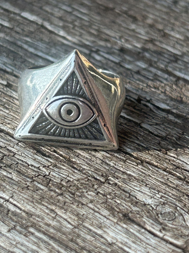 Anello Occhio Onniveggente