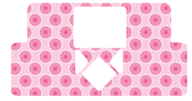 Medtronic Decal Pink Circles