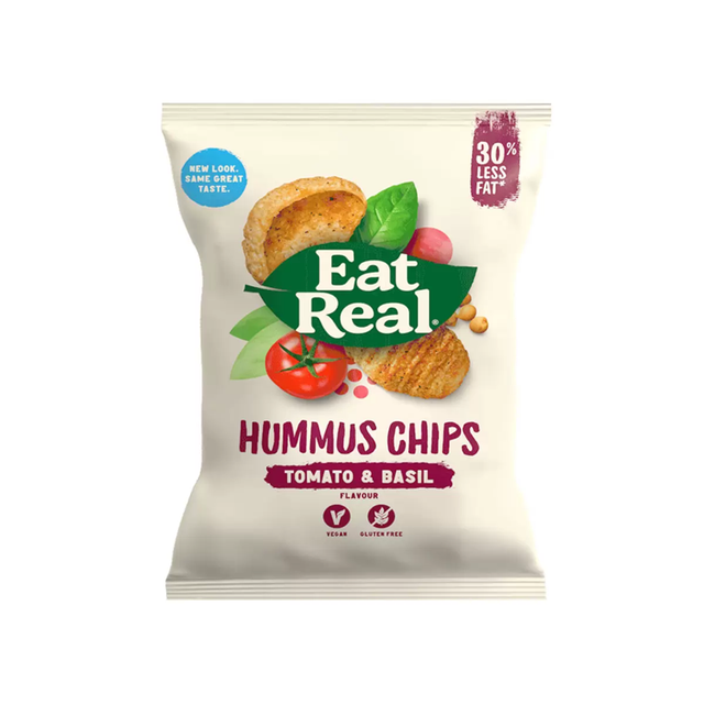 Eat Real Hummus Tomato &amp; Basil 45g