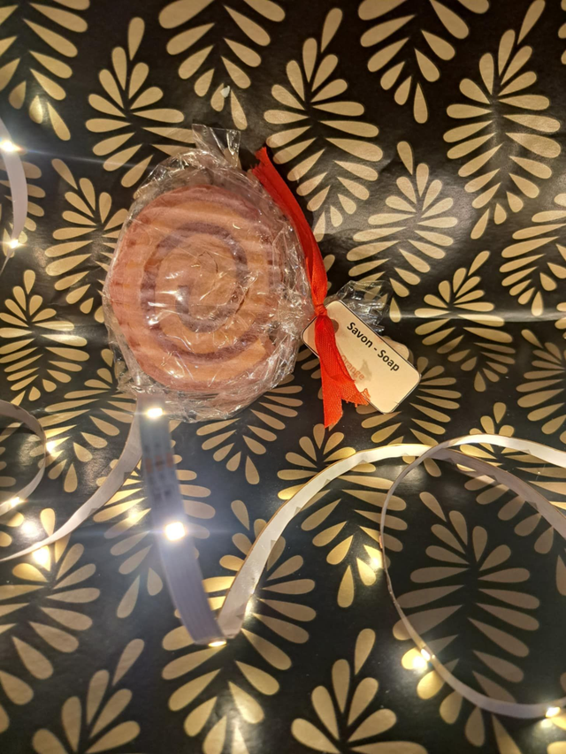 Savon sucette  ( orange )