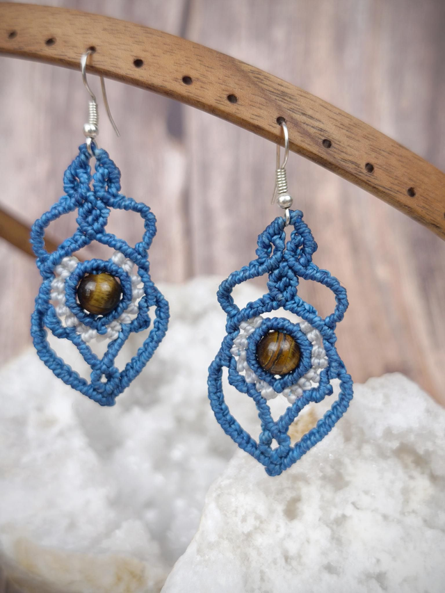 Boucles bleues et oeil de tigre