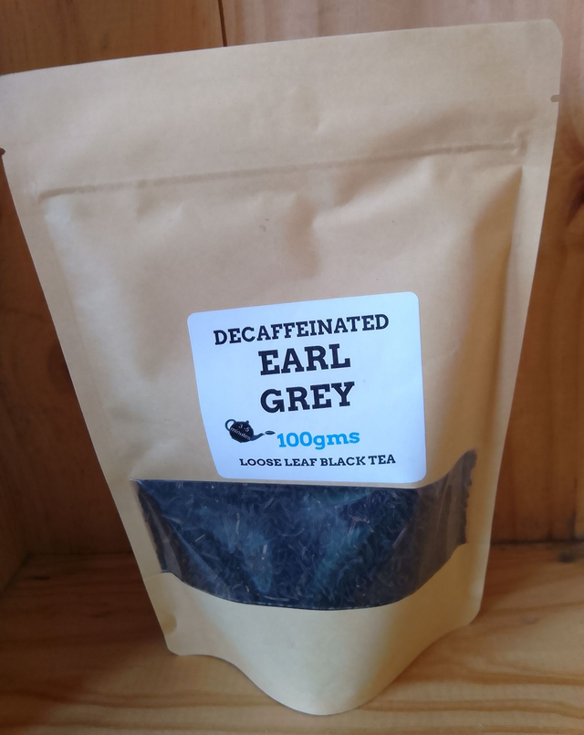 Earl Grey Decaffeinated speciality Loose Leaf Green Tea