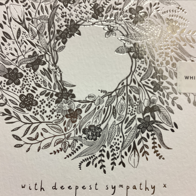 Sympathy - With deepest sympathy WF