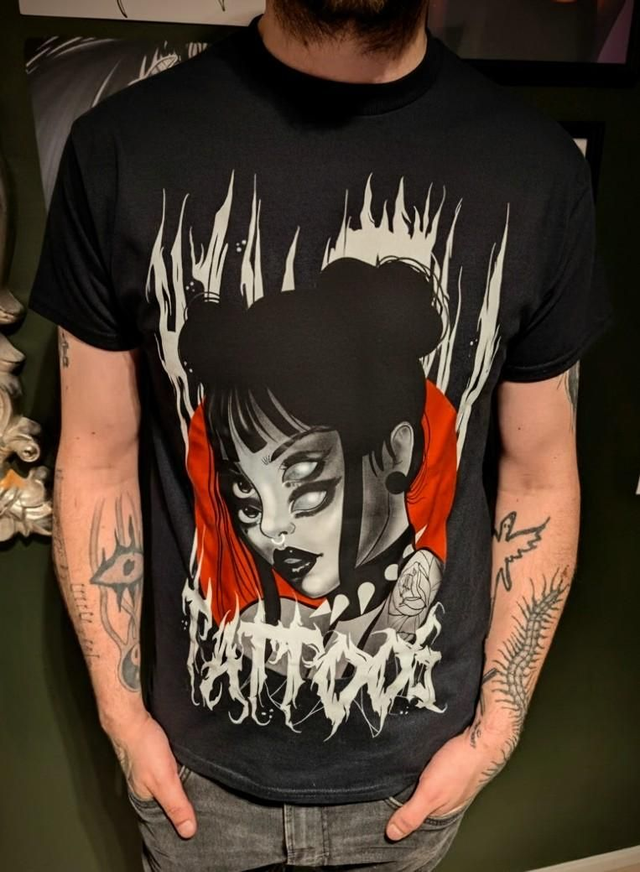 "INK SIREN" T-PAITA LIMITED EDITION 