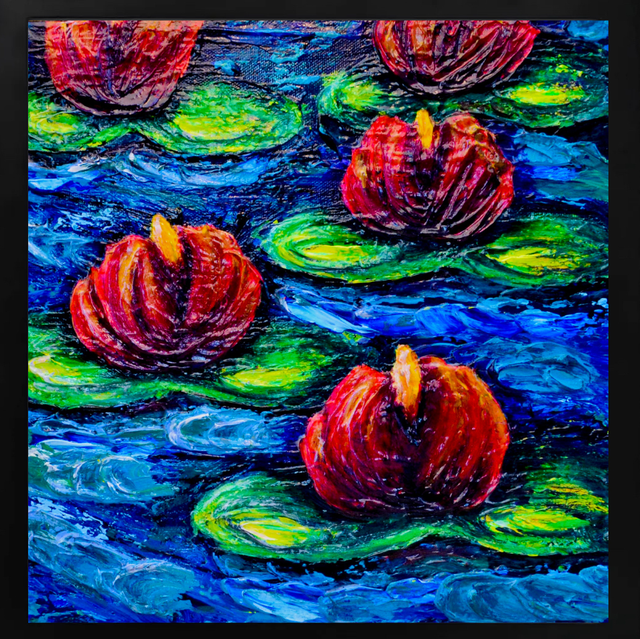 Luminous Lilies Fine Art Print