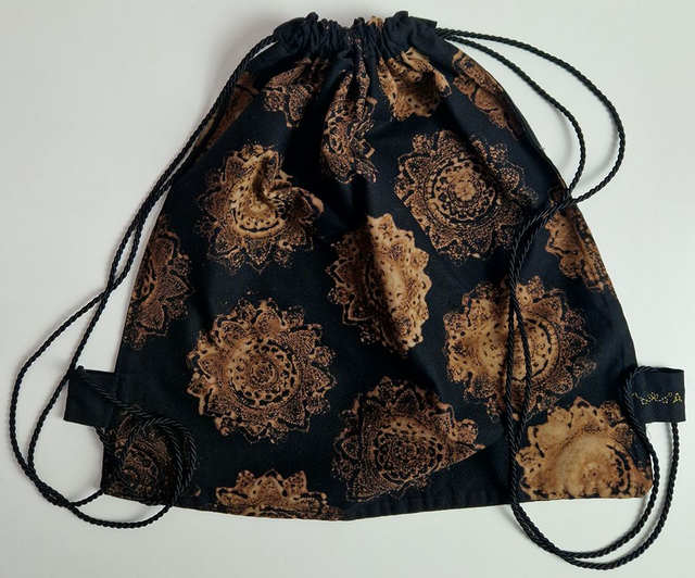 Mandala Backpack (painted by me)