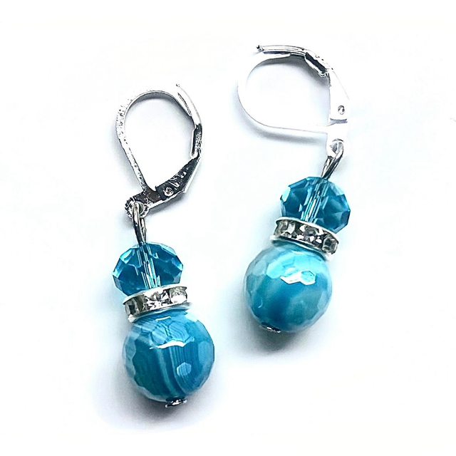 Boucles d’oreilles Océan 
