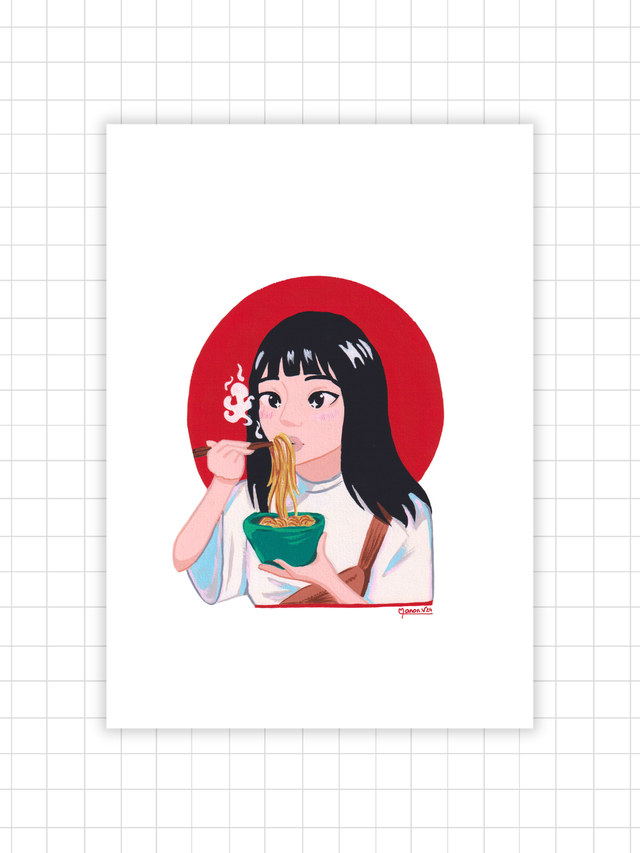 Solo ramen girl