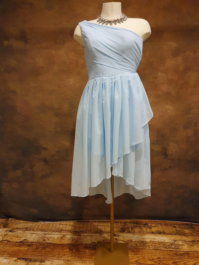 Cocktail kleid blau 38