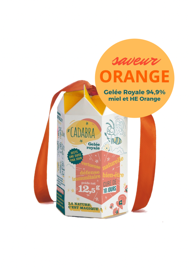 Fiole Gelée Royale ORANGE 12,5g 
