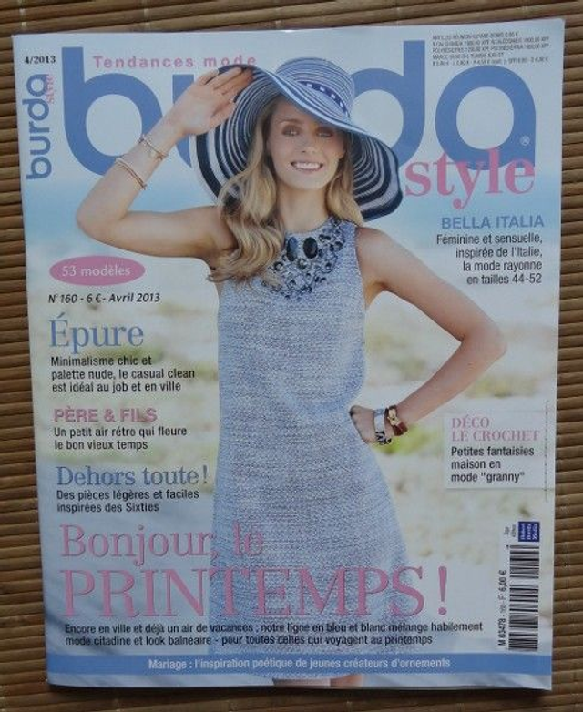 magazine Tendances mode BURDA Style 04/2013