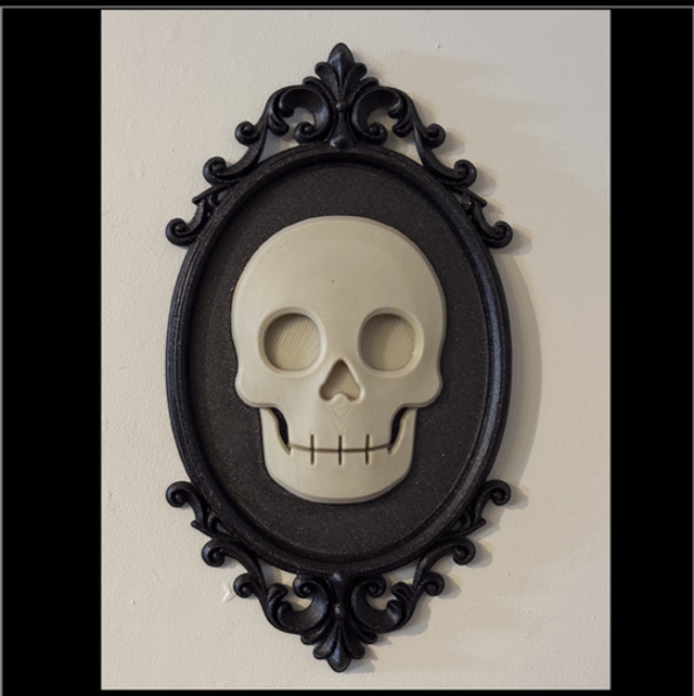 3d printed skull frame