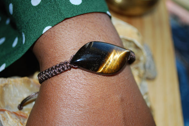 Bracelet en œil de tigre