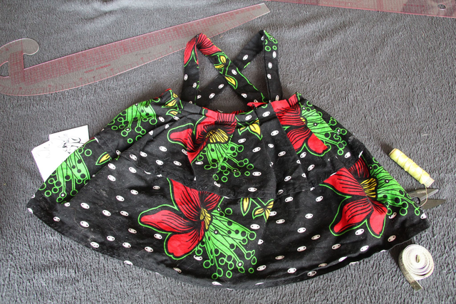 [Préco] Jupe évolutive bébé/enfant Wax ou coton uni 