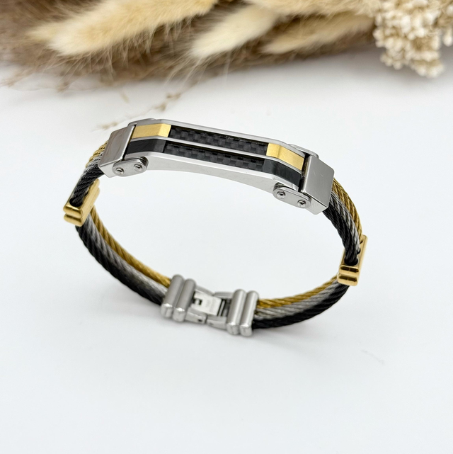 Bracelet câble multi couleur 