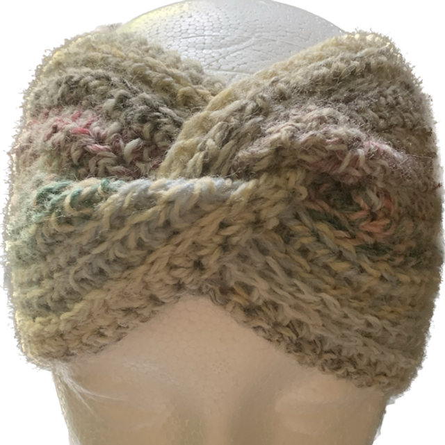 Twist headband/ear warmer