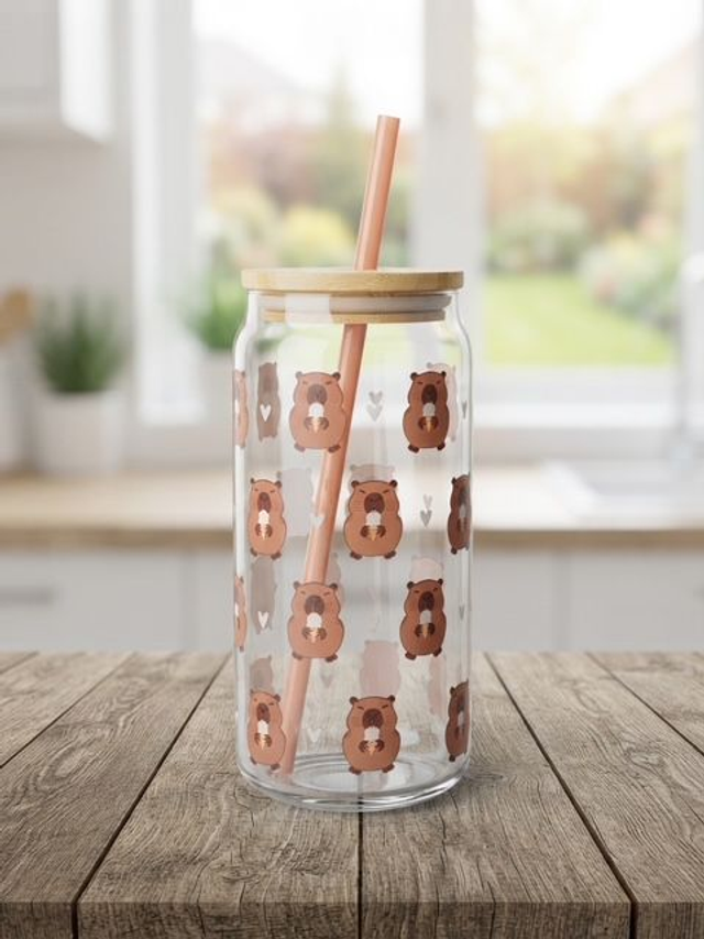 16oz Glass Cup