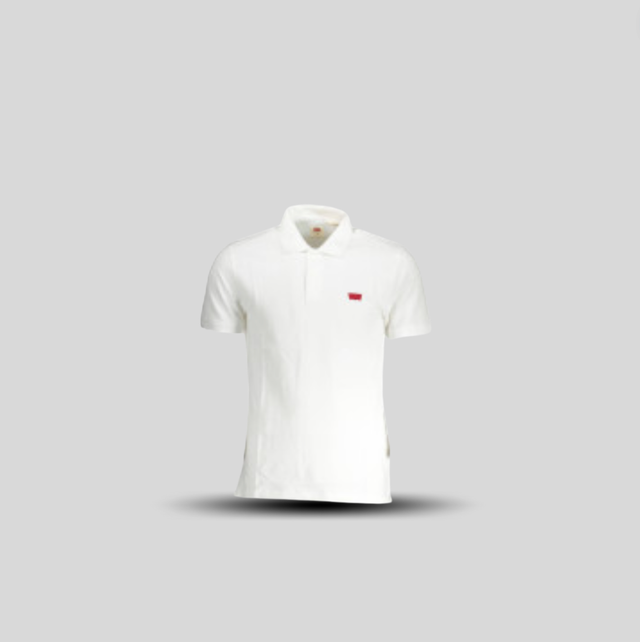 LEVI'S POLO À MANCHES COURTES HOMME BLANC
