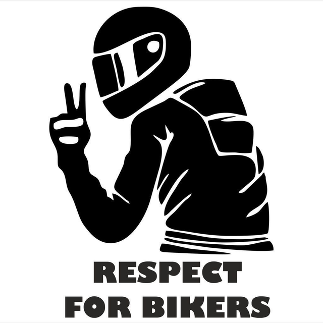 Respect for bikers (männlich)