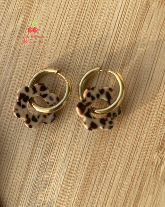 Boucles d'oreilles interchangeables 