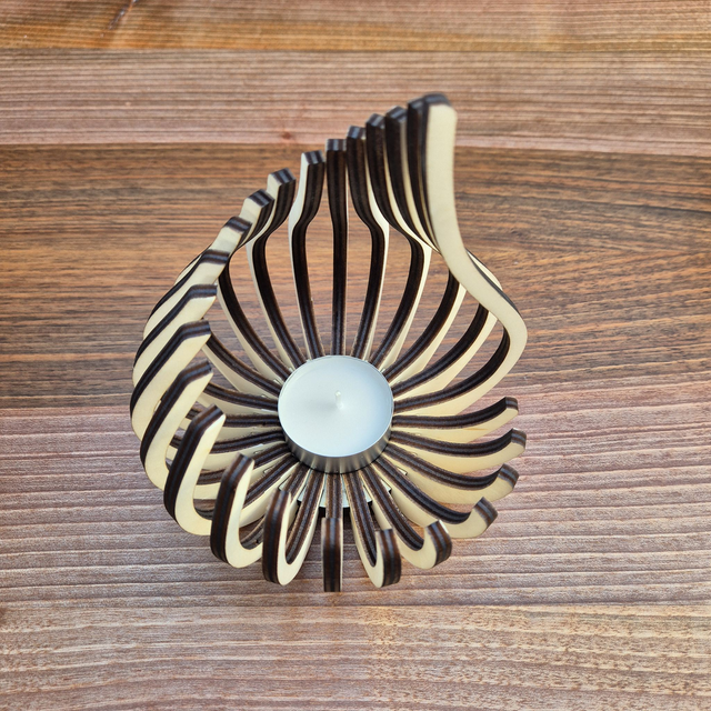 Teelicht Spirale klein