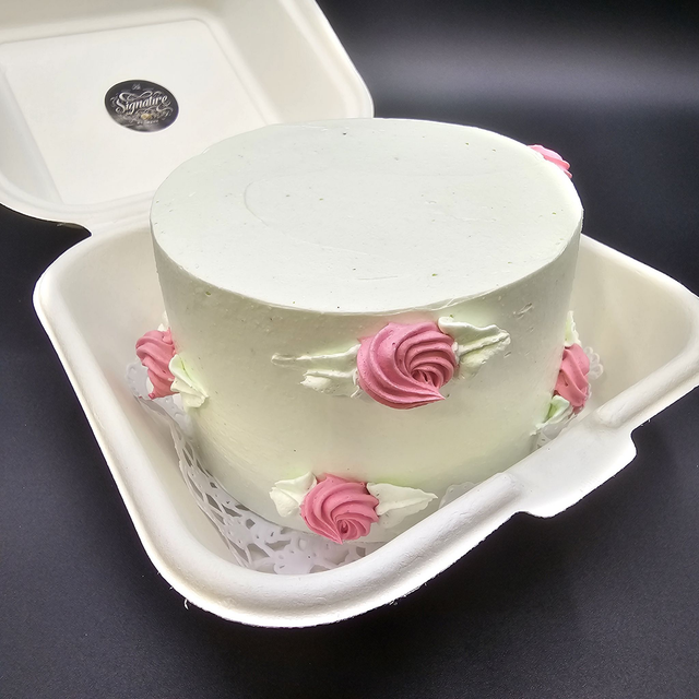 Bento Cake Pistache Rose