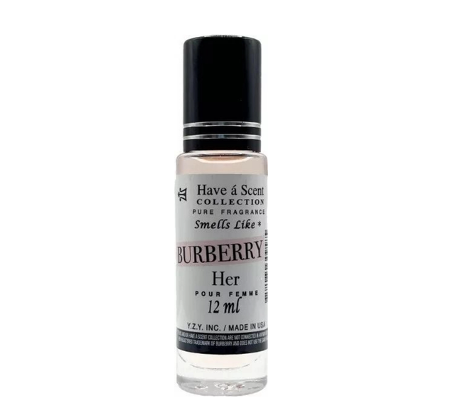 HEAVEN SCENT: ROLLER - INSPIRED BY BURBERRY HER (W) 12ML