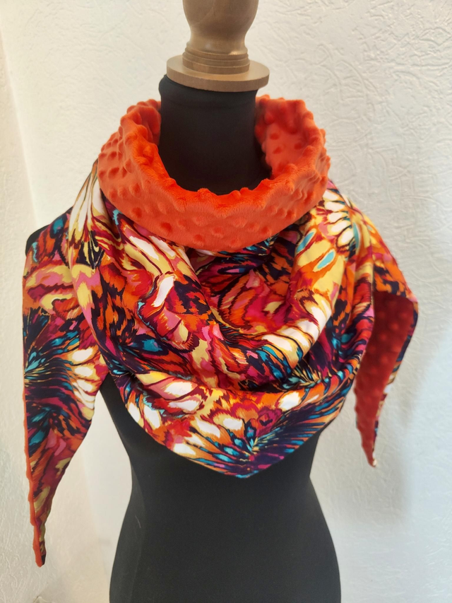 Chèche chaude pop Orange 