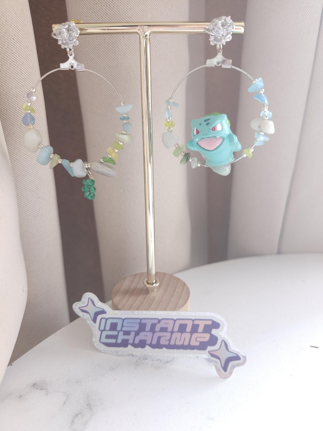 Bulbasaur sterling silver or gold