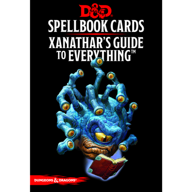 Xanathars Guide to Everything Spellbook Cards
