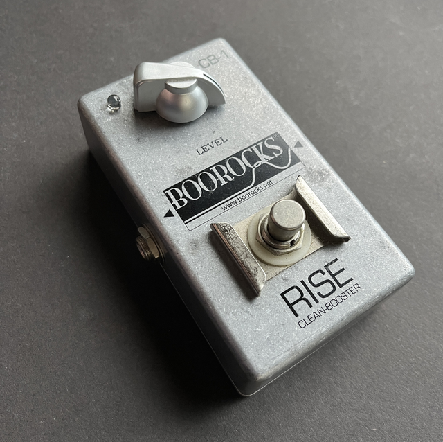 RARE 2000&#039;s Boorocks RISE Clean-Booster CB-1 (Japan BOUTIQUE Made) (Wide Range FET Buffer + BASS &amp; Acoustic DI Enhancer)