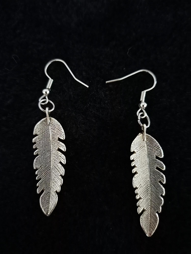 Boucles d'oreilles plumes 