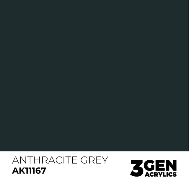 3rd Gen. Acrylics 167 Anthracite Grey