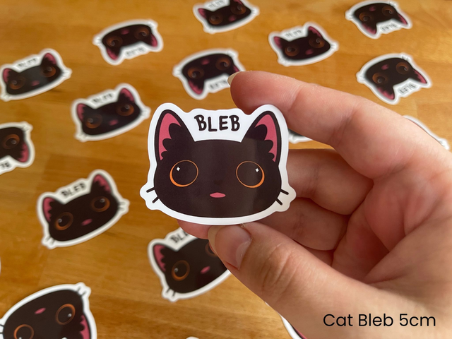 Sticker - Cat „Bleb“