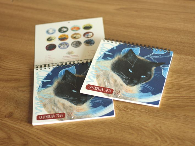 Calendrier 2026 - "Cat's lover"