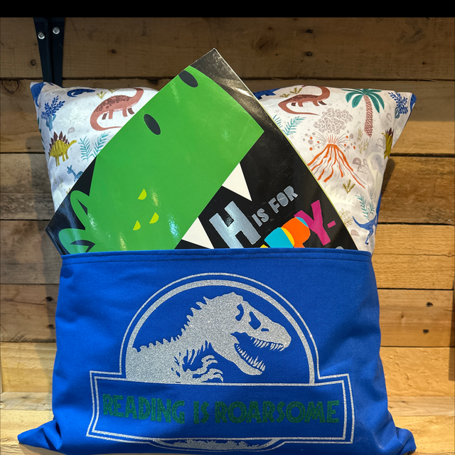Dinosaur Reading Cushion 