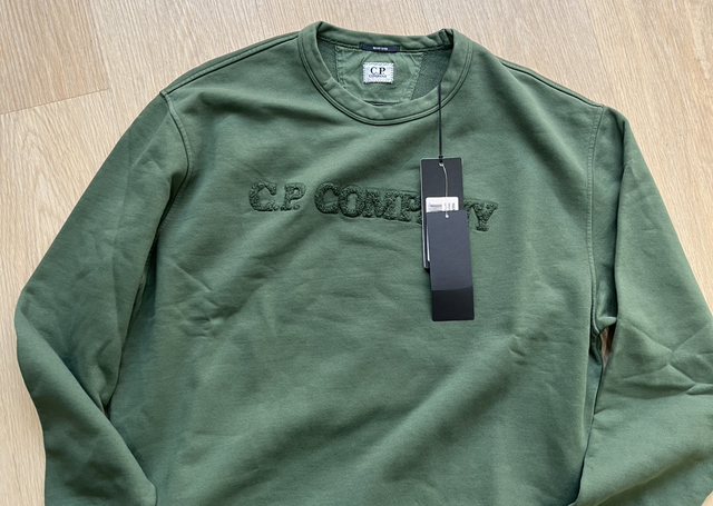 CP company CREWNECK green size S NEW