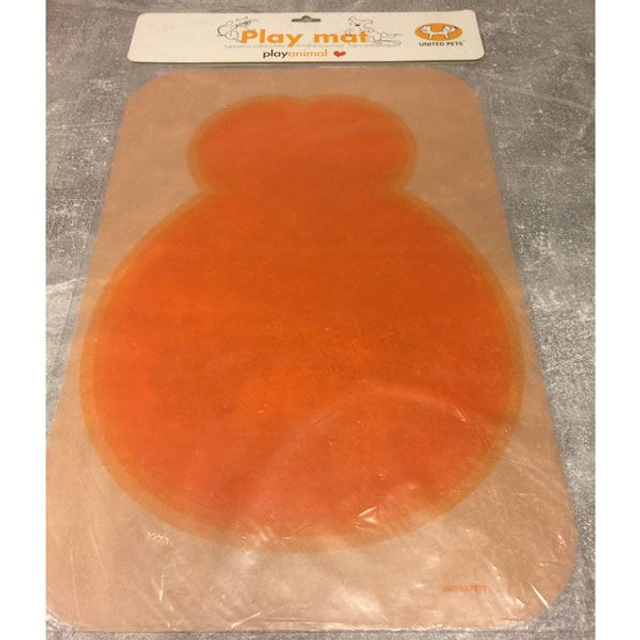 United Pets anti-slip placemat oranje L