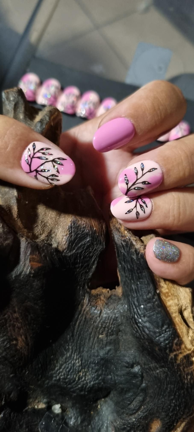 Rosy star foliage rond xs 