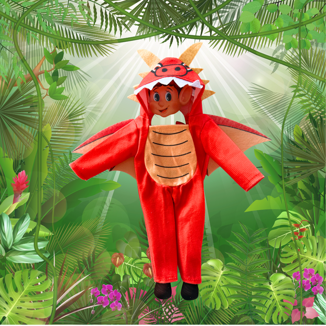 Déguisement lutin farceur &quot; Dragon &quot;     