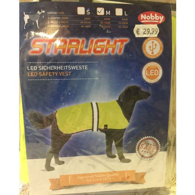 Nobby starlight veiligheidsvest met LED S