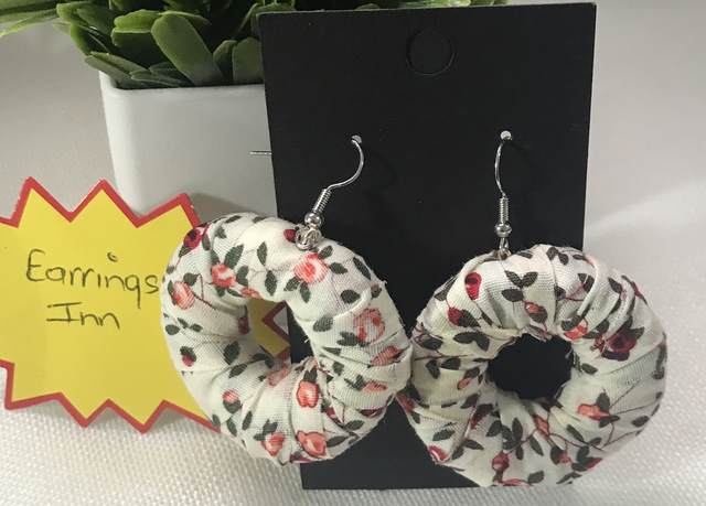 Mixed Dangling Fabric Earrings-MFE20