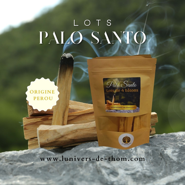 Palo Santo – Lot de 4 bâtons