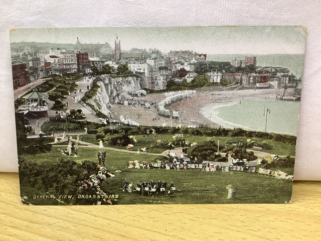 Broadstairs, General View, Kent, Posted 1906 Ross Series Antique Postcard. Our Ref No. R812 £2.25