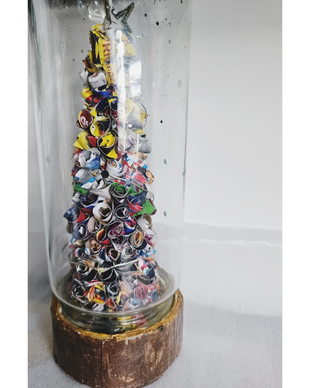 Xmas tree ECO handmade Lighting Table Decor