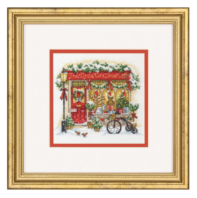 Dimensions: Gold Collection: Cross Stitch Kit: The Little Gift Shop