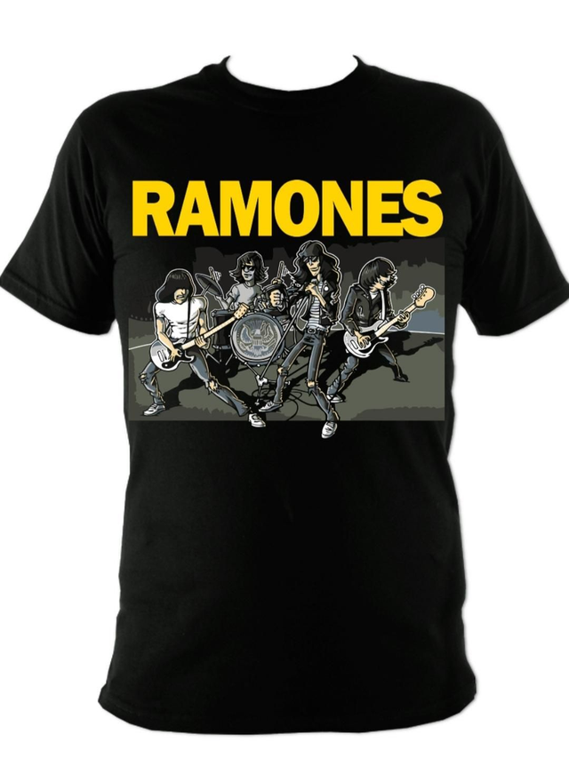 Ramones Cartoon T-shirt