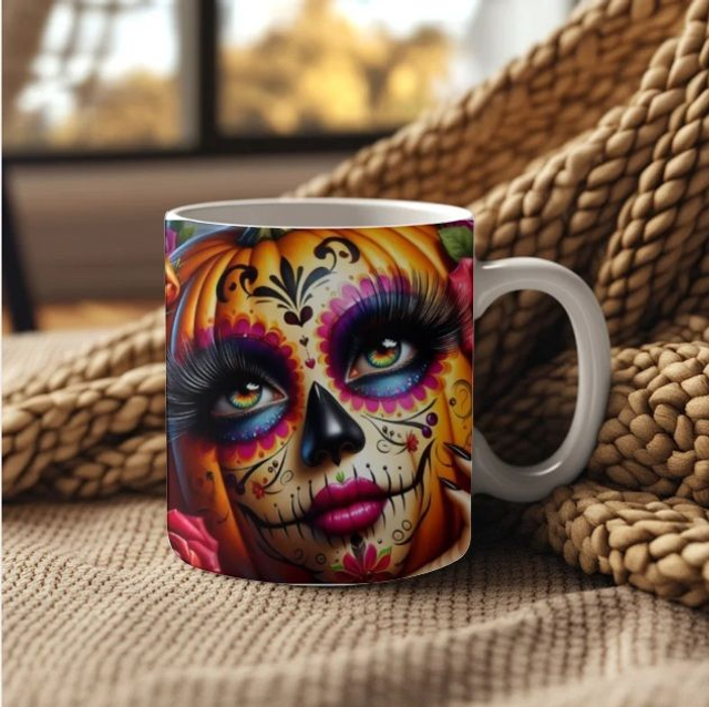 Mug Femme Citrouille