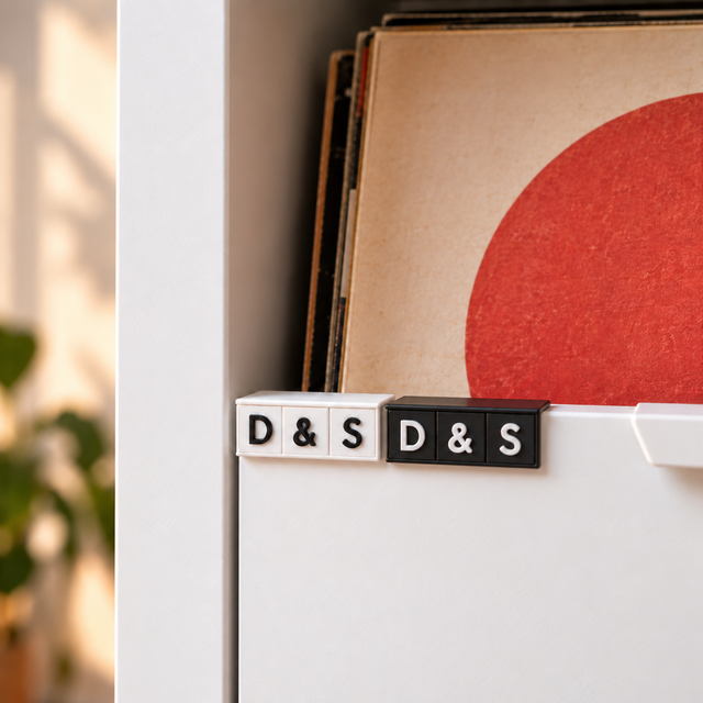 Vinyl Display Label